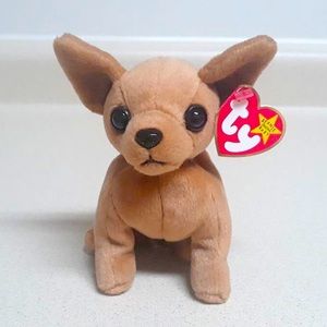 DONATED 6/30/2024 - TINY - Beanie Baby Chihuahua Dog Puppy Plush Plushie